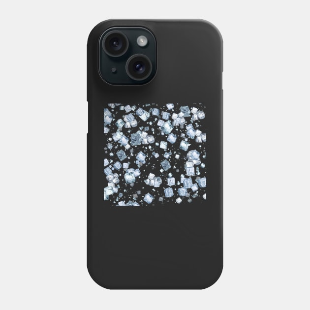 Ice cubes Phone Case by ZoeBaruch