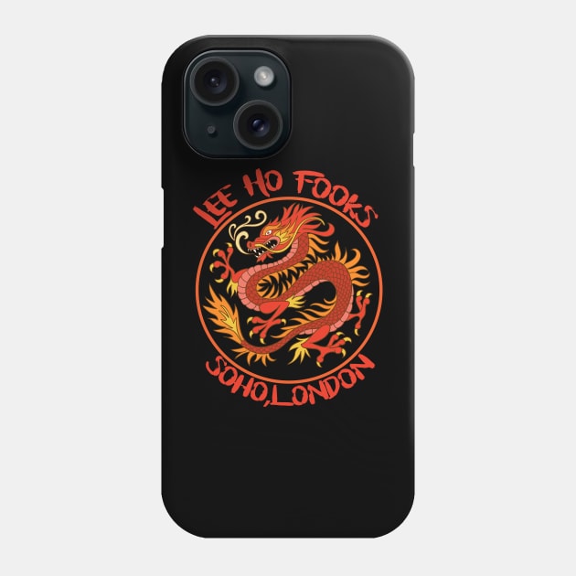 Lee Ho Fooks Soho London Dragon Phone Case by DASHTIKOYE