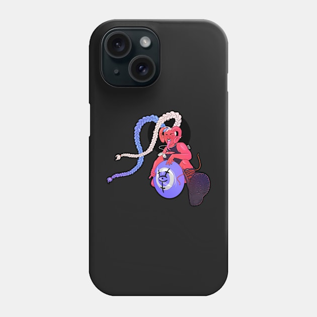 Tiefling Paladin Phone Case by lrmackay