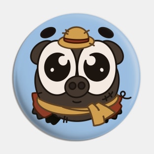 Pig Luffy Pin