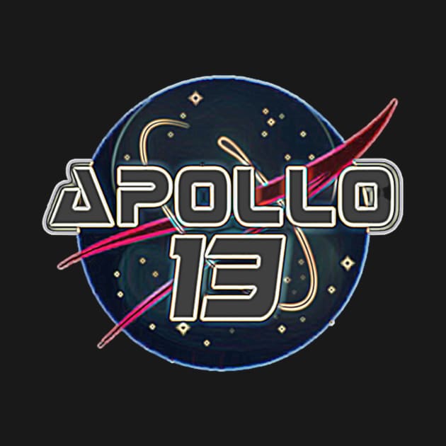 Apollo 13 NASA Retro Design by Lunar Lens