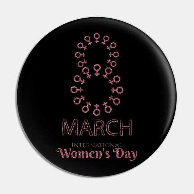 International Women's Day Shirt March 8 2020 Pin by grendelfly73