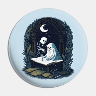 Ghost is writing Your Story Pin