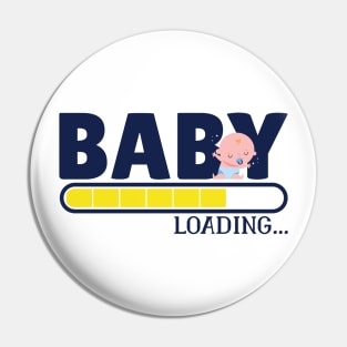 Funny pregnancy Baby loading Pin