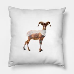 Mountain Goat Pillow