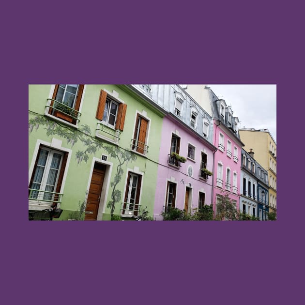 Paris Rue Cremieux Row Houses by BlackBeret