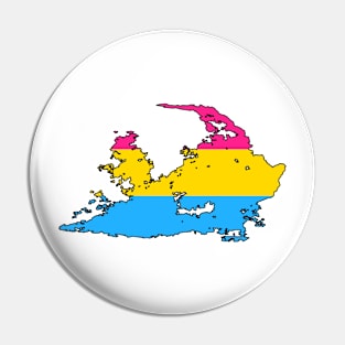 Pride Koria Map - Pansexual Pin