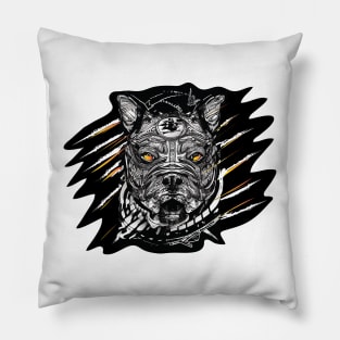 The Annihilator Frenchie Pillow