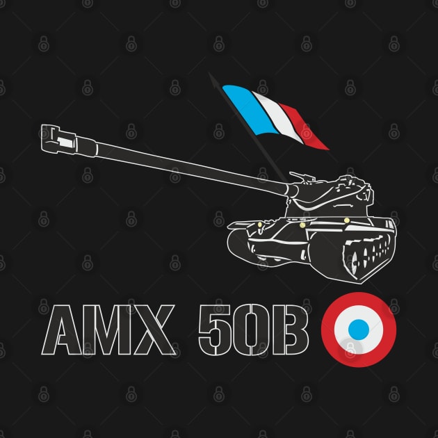 French tank AMX 50B by FAawRay