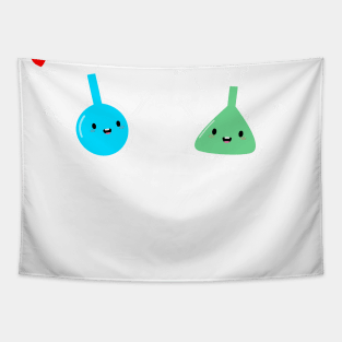 Funny Science & Chemistry T-Shirt Tapestry
