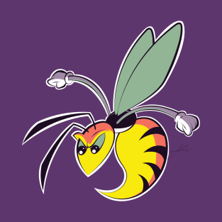 Yellowjacket Wasp Attacks! by IAMO T-Shirt