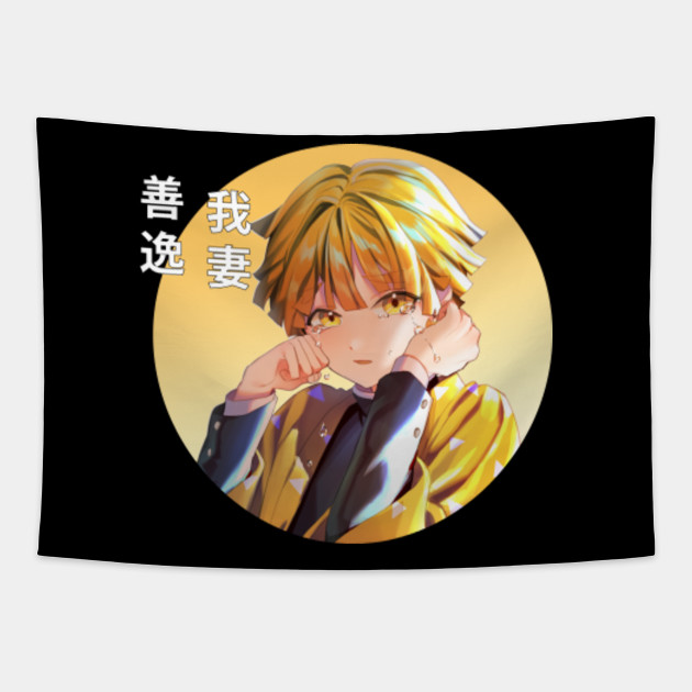 Agastuma Zenitsu Demon Slayer Manga Character Funny Art Demon