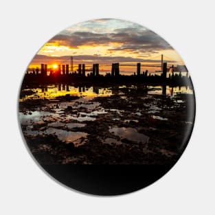 Sunrise over Brooklyn Pin