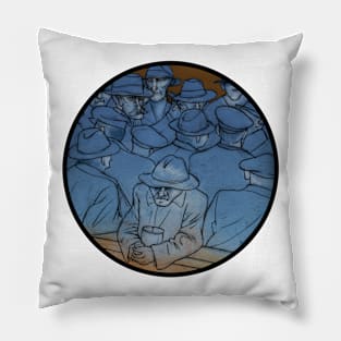 White Angel Bread Line Pillow