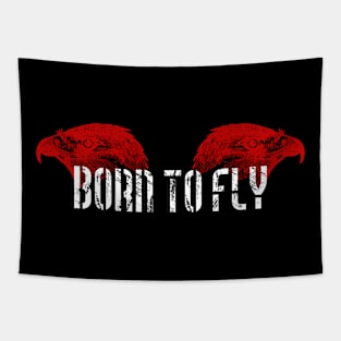 Born To Fly Art Tapestry