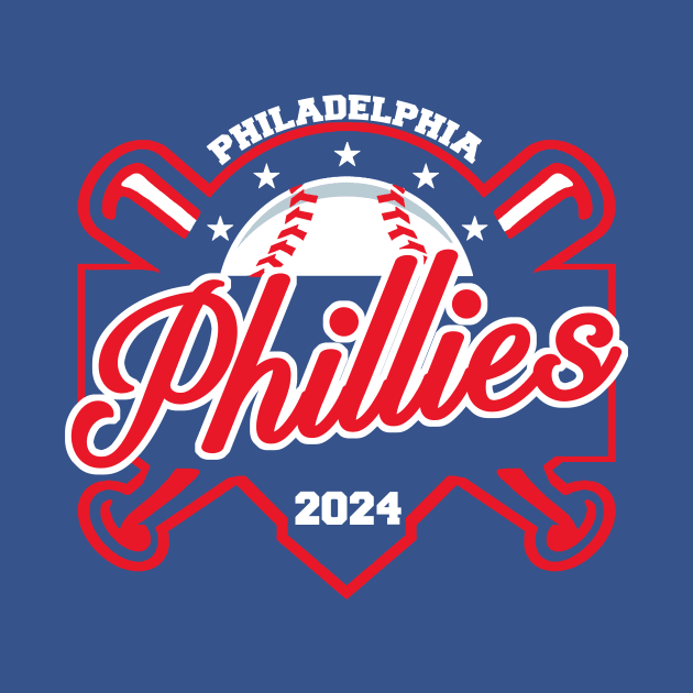 Phillies Baseball by CovpaTees