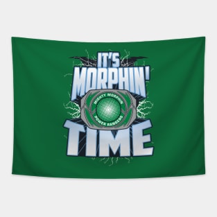 It's Morphin' Time GREEN Tapestry