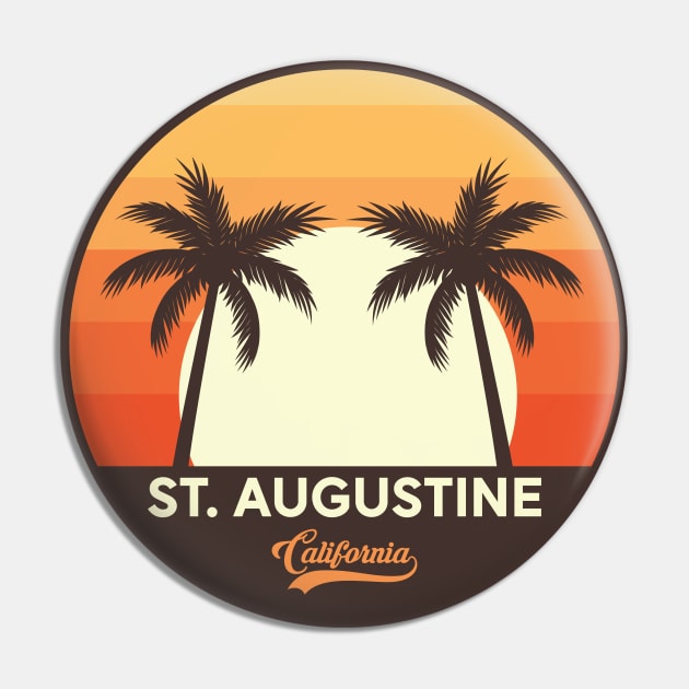 St. Augustine Pin by Mark Studio