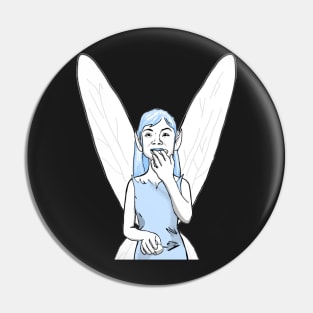 Blue Fairies Pin