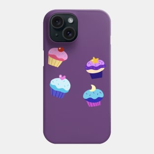 Four Cute Cupcakes Phone Case