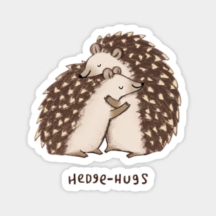 Hedge-hugs Magnet