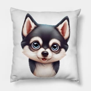 Pawfect Alaskan Klee Kai Pillow