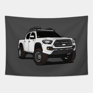 Toyota 4Runner White Tapestry