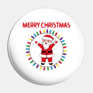 Cute Christmas Santa Pin