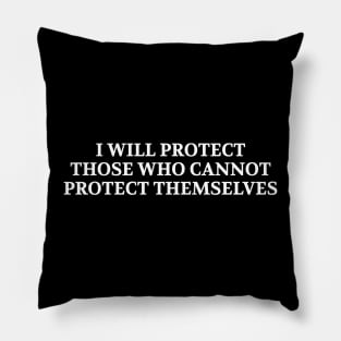 Stormlight Archive - i will protect those Pillow