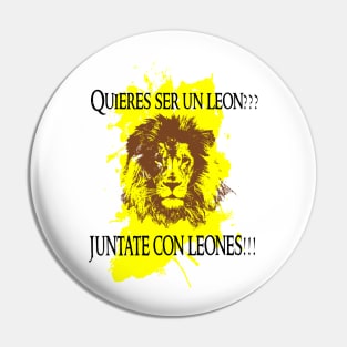 You want be a Lion? Pin