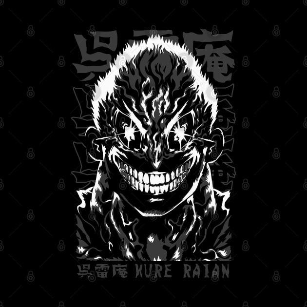 Raian Kure Ashura Kengan Omega Manga Anime by JPNDEMON