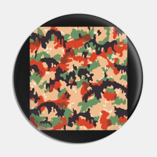 Swiss Army Camouflage Pin