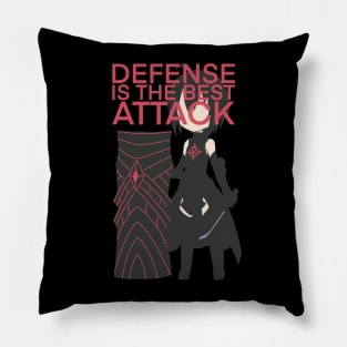 BOFURI ANIME CHARACTERS MAPLE QUOTES DEFENSE IS THE BEST ATTACK Pillow