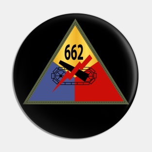 Army - 662nd Tank Battalion SSI Pin