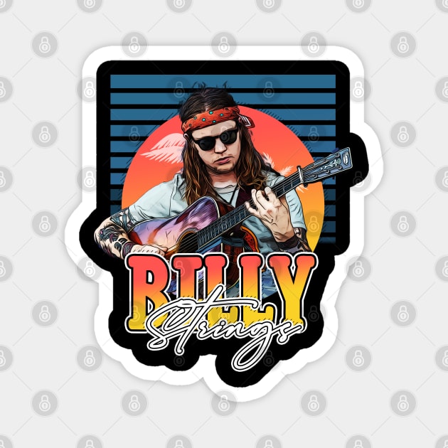 80s billy strings flyers Magnet by Now and Forever