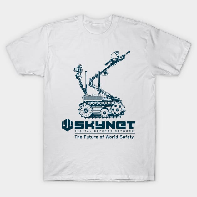 Halvkreds missil brevpapir Skynet - Skynet - T-Shirt | TeePublic