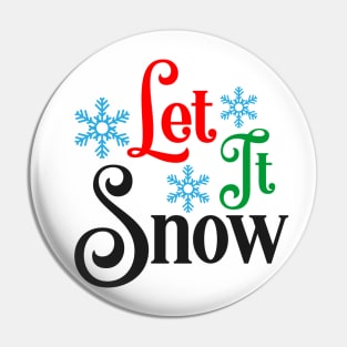 Let it snow Pin