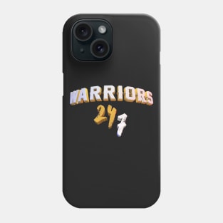 Warriors 24 7 Phone Case