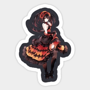 Kurumi Tokisaki - Date A Live v.3 color version Sticker for Sale by  Geonime