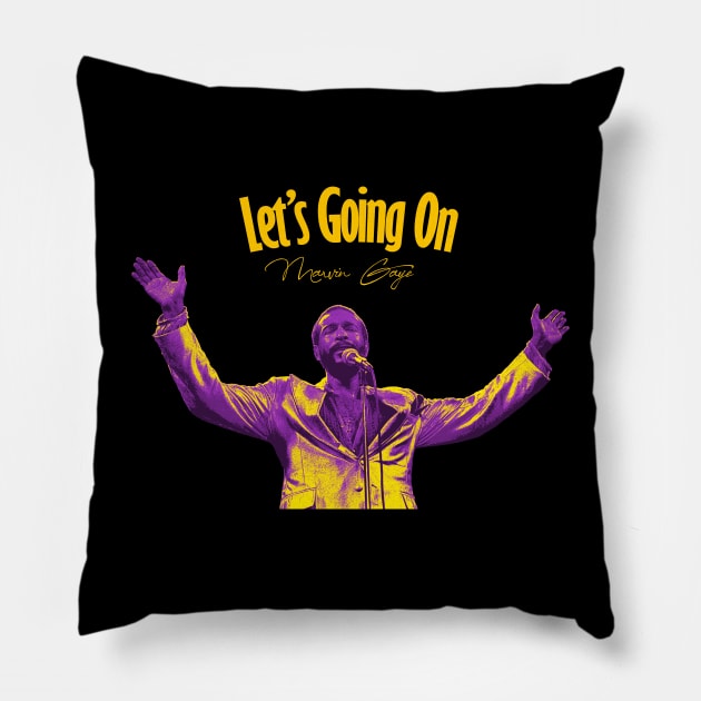 Marvin Let's Purple Pillow by demarsi anarsak