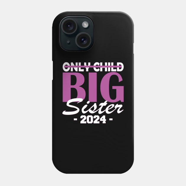 only child big sister 2024 Phone Case by mdr design