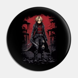 fullmetal alchemist brotherhood- edward elric action figure Pin