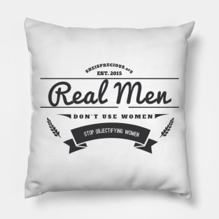 Real Men Don't Use Women Pillow