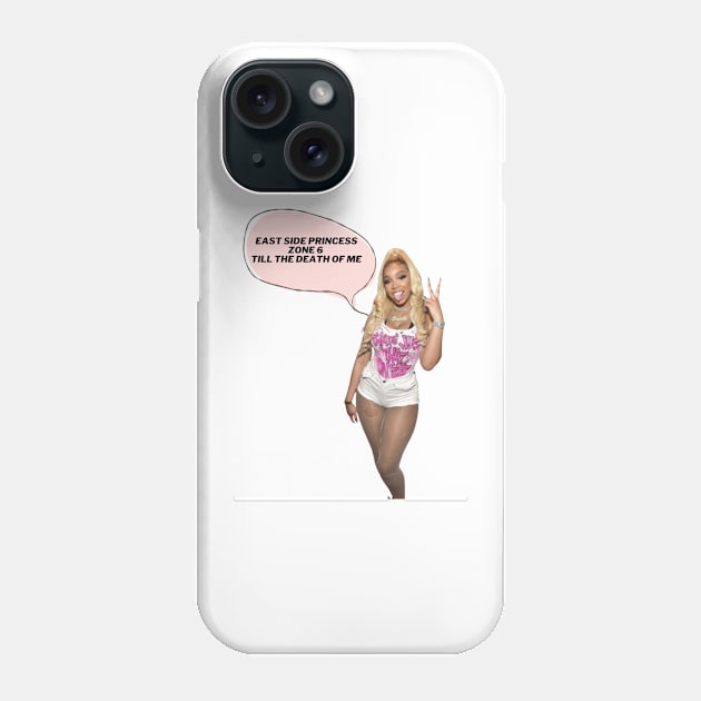 Light Skin Keisha Big Bank Beisha Atlanta Quotes Phone Case by Baddie Inspiration