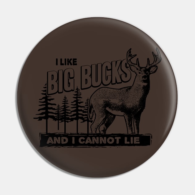 Deer Season Pin by monkeyTron