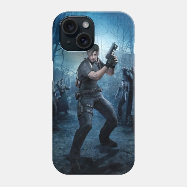 Resident Evil 4 | Leon Kennedy Phone Case by Zalbathira