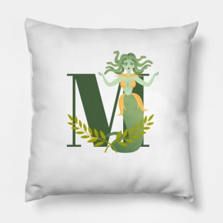 Embrace the gaze, defy the fear - Find strength in Medusa's glare. Pillow