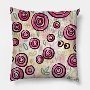 Hiding among roses Pillow