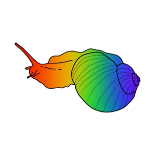 rainbow snail T-Shirt