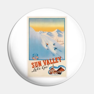 Sun Valley- Let's Go Pin